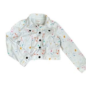 Cat & Jack Paint Splatter Jacket. Size S (6/6X)